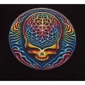 Grateful‎ Dead Steal men's M Your Face Psychedelic Graphic T-Shirt Black